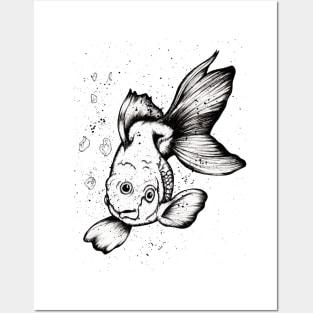 Third-Eyed Goldfish Posters and Art